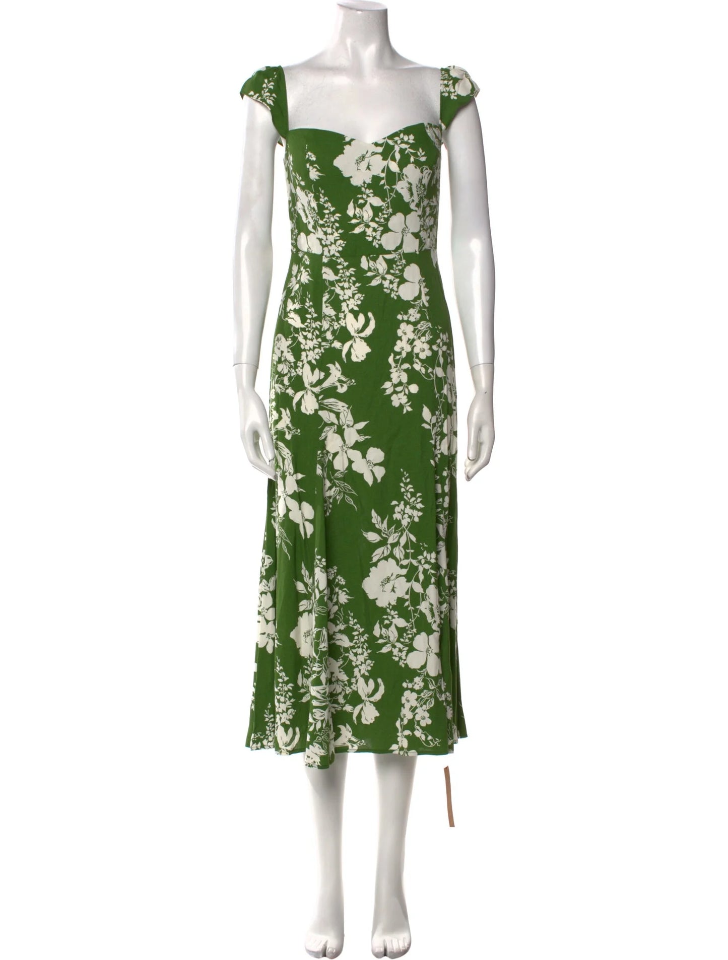 Reformation Floral Print Midi Dress
