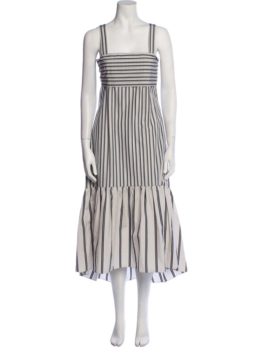 Striped Long Dress